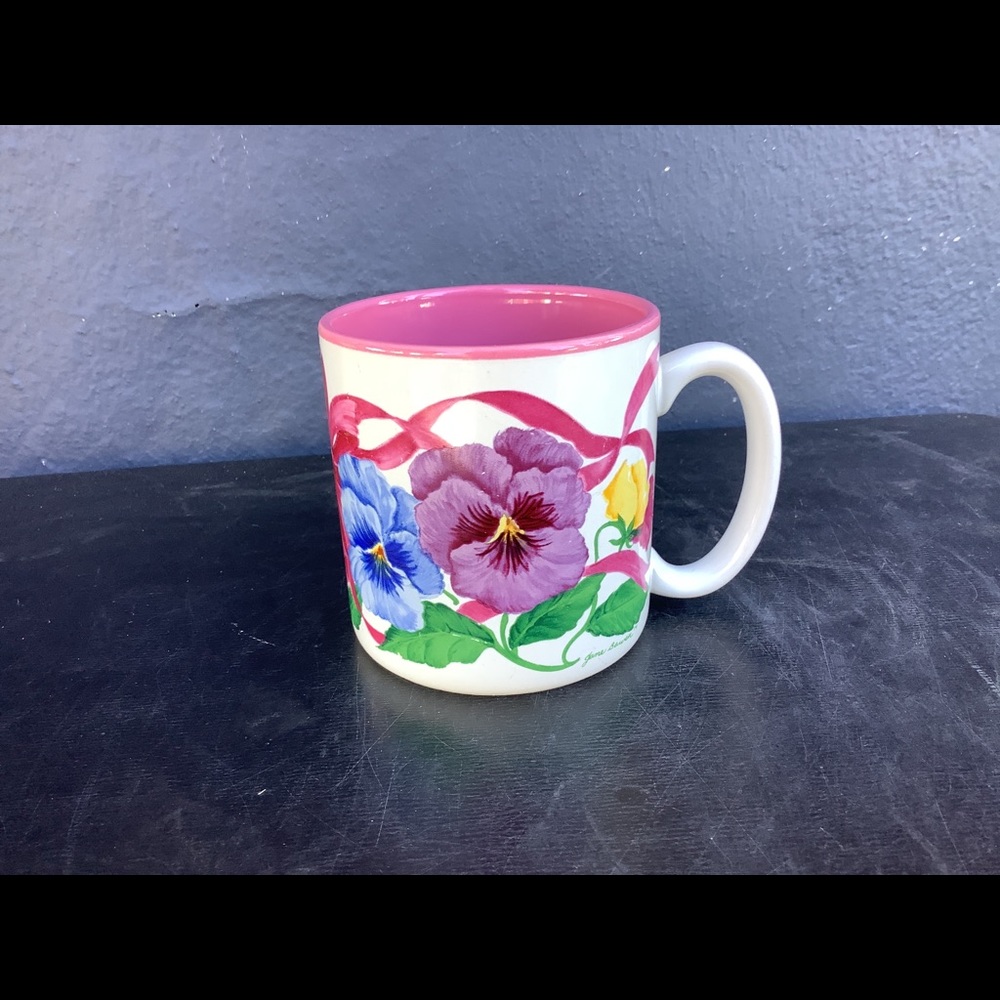Vintage 1992 Flowers Inc. Balloons Coffee/Tea Mug